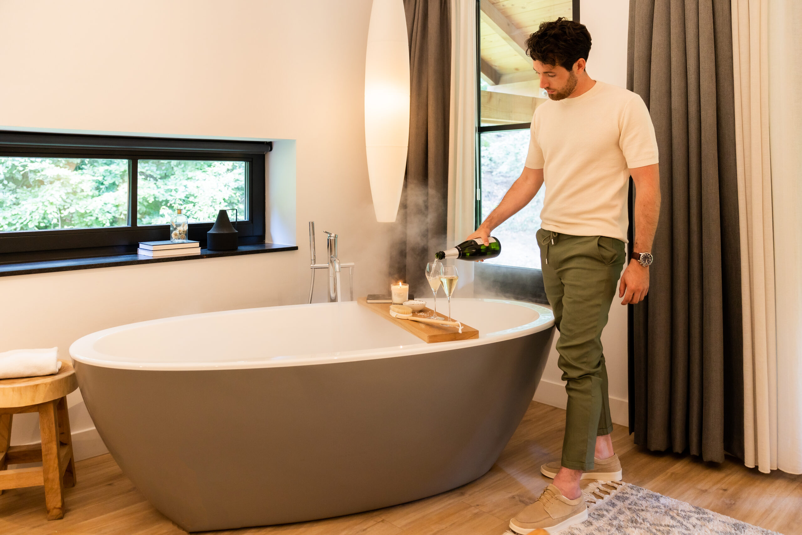 Luxe weekend weg op de Veluwe met een bad